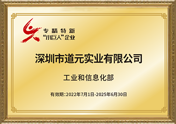 国家级“专精特新”小巨人企业